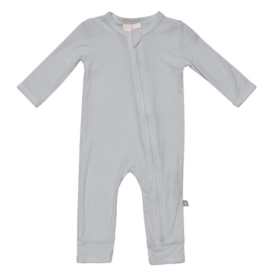 Soft Zippered Baby Romper in Bamboo Rayon – Comfortable Infant Romper for Easy Diaper Changes, Newborn to 12 Months, Modern Colors 3