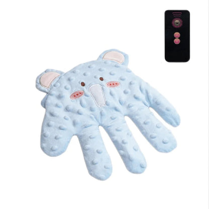 Soothing Baby Sleep Aid Pillow with Remote Control – Ergonomic Cotton Design for Peaceful Sleep, Adjustable Warmth and Clapping Speed 10