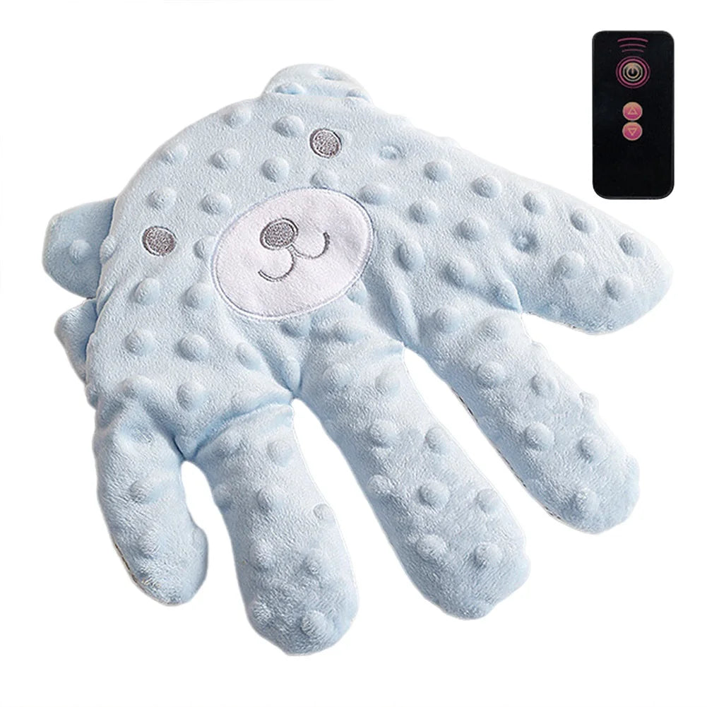 Soothing Baby Sleep Aid Pillow with Remote Control – Ergonomic Cotton Design for Peaceful Sleep, Adjustable Warmth and Clapping Speed 11