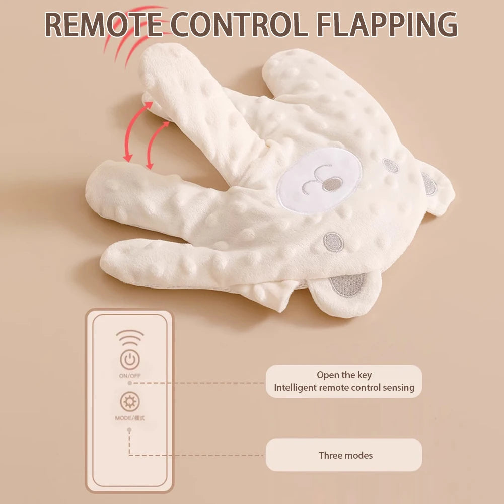 Soothing Baby Sleep Aid Pillow with Remote Control – Ergonomic Cotton Design for Peaceful Sleep, Adjustable Warmth and Clapping Speed 3