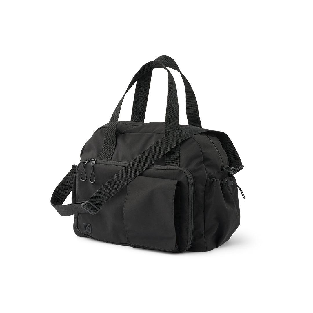 Stylish Black Changing Bag with Spacious Storage and Eco-Friendly Design – Unisex Baby Diaper Bag Backpack 0