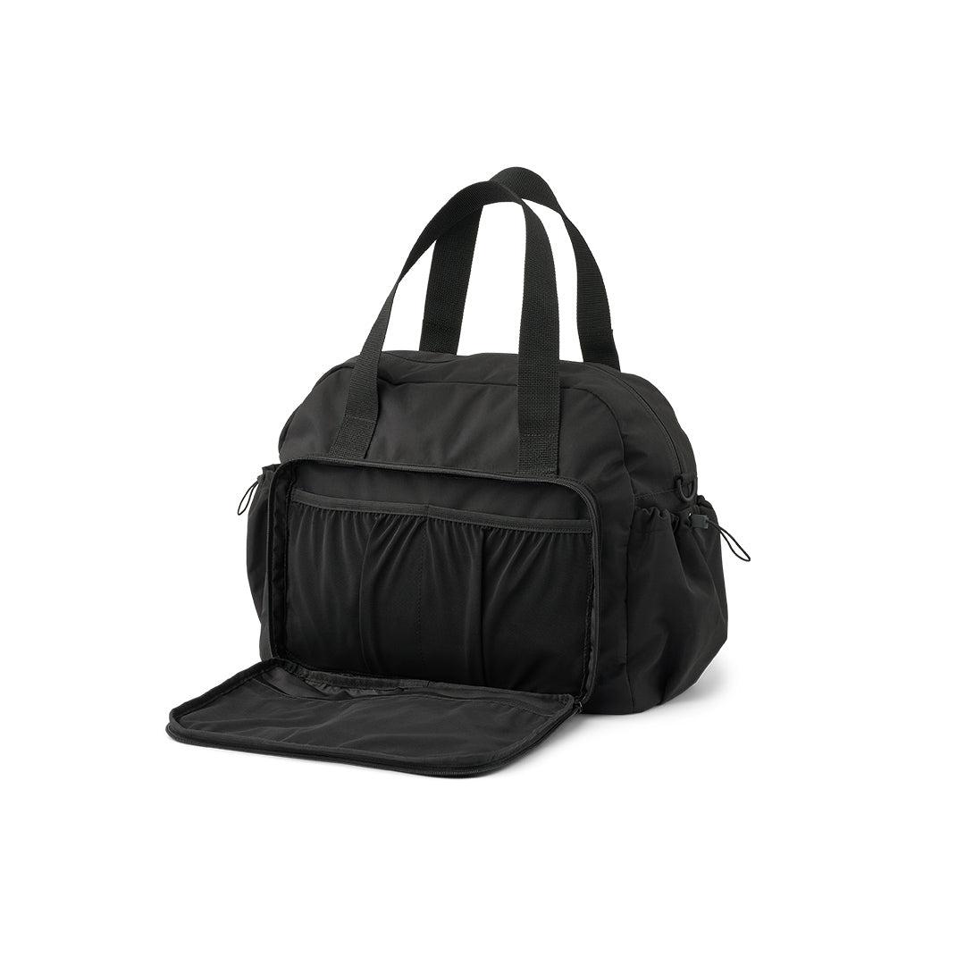 Stylish Black Changing Bag with Spacious Storage and Eco-Friendly Design – Unisex Baby Diaper Bag Backpack 2