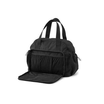 Stylish Black Changing Bag with Spacious Storage and Eco-Friendly Design – Unisex Baby Diaper Bag Backpack 2