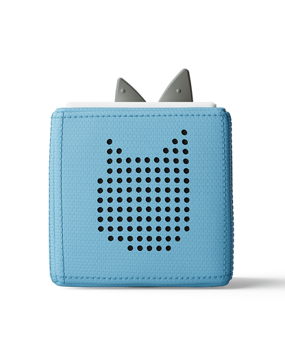 Toniebox Starter Set – Light Blue Audio System for Kids with Favorite Children's Songs and Charging Station 3