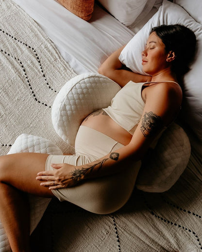U Shaped Pregnancy Pillow for Side Sleeping - Adjustable Maternity Pillow for Back and Hip Support, Soft and Comfortable 0