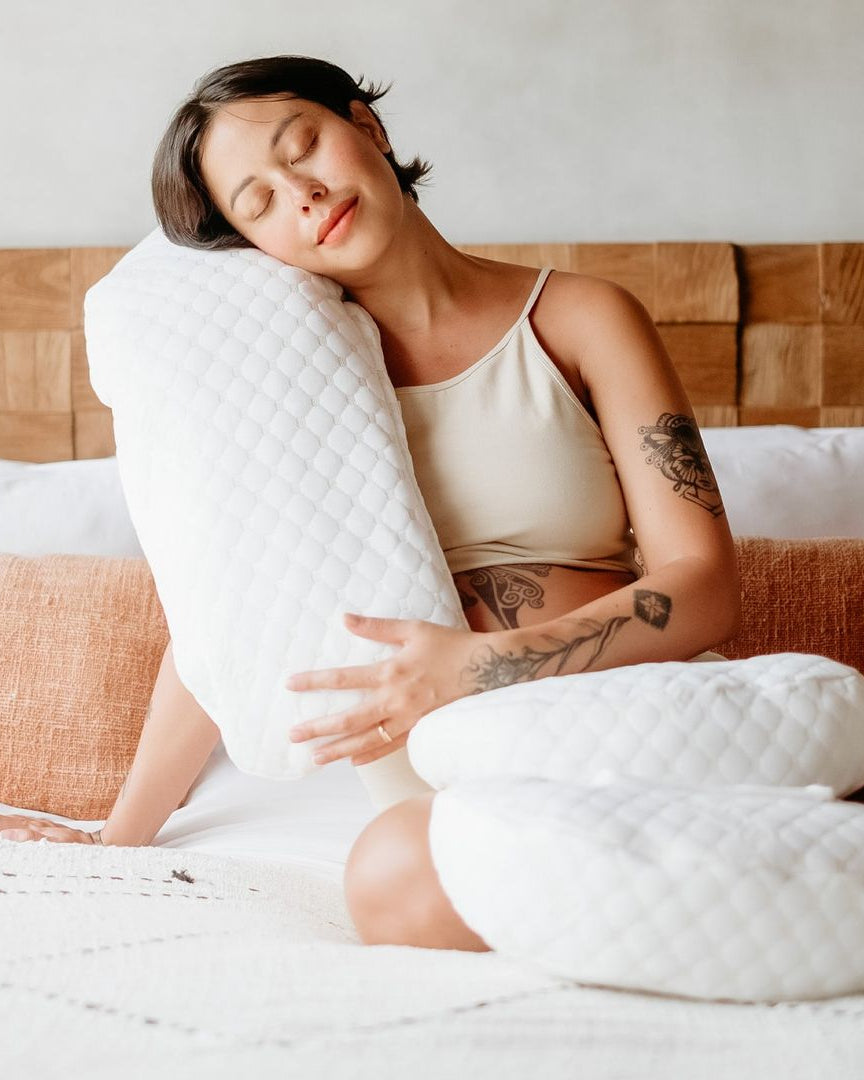 U Shaped Pregnancy Pillow for Side Sleeping - Adjustable Maternity Pillow for Back and Hip Support, Soft and Comfortable 2