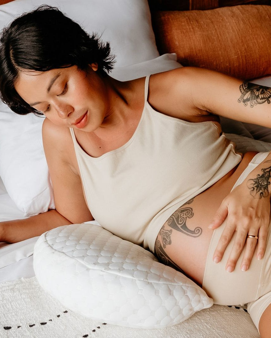U Shaped Pregnancy Pillow for Side Sleeping - Adjustable Maternity Pillow for Back and Hip Support, Soft and Comfortable 4