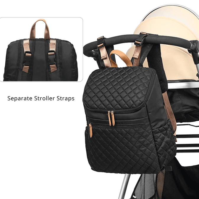 Ultra Light Diaper Bag Backpack - Water-Resistant, Comfortable Straps, Spacious Design, Perfect Changing Bag for Parents 6