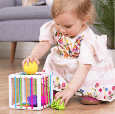 Unique Shape Exploration Baby Toy with Textured Blocks – Best Infant Development Toy for Sensory Play 5