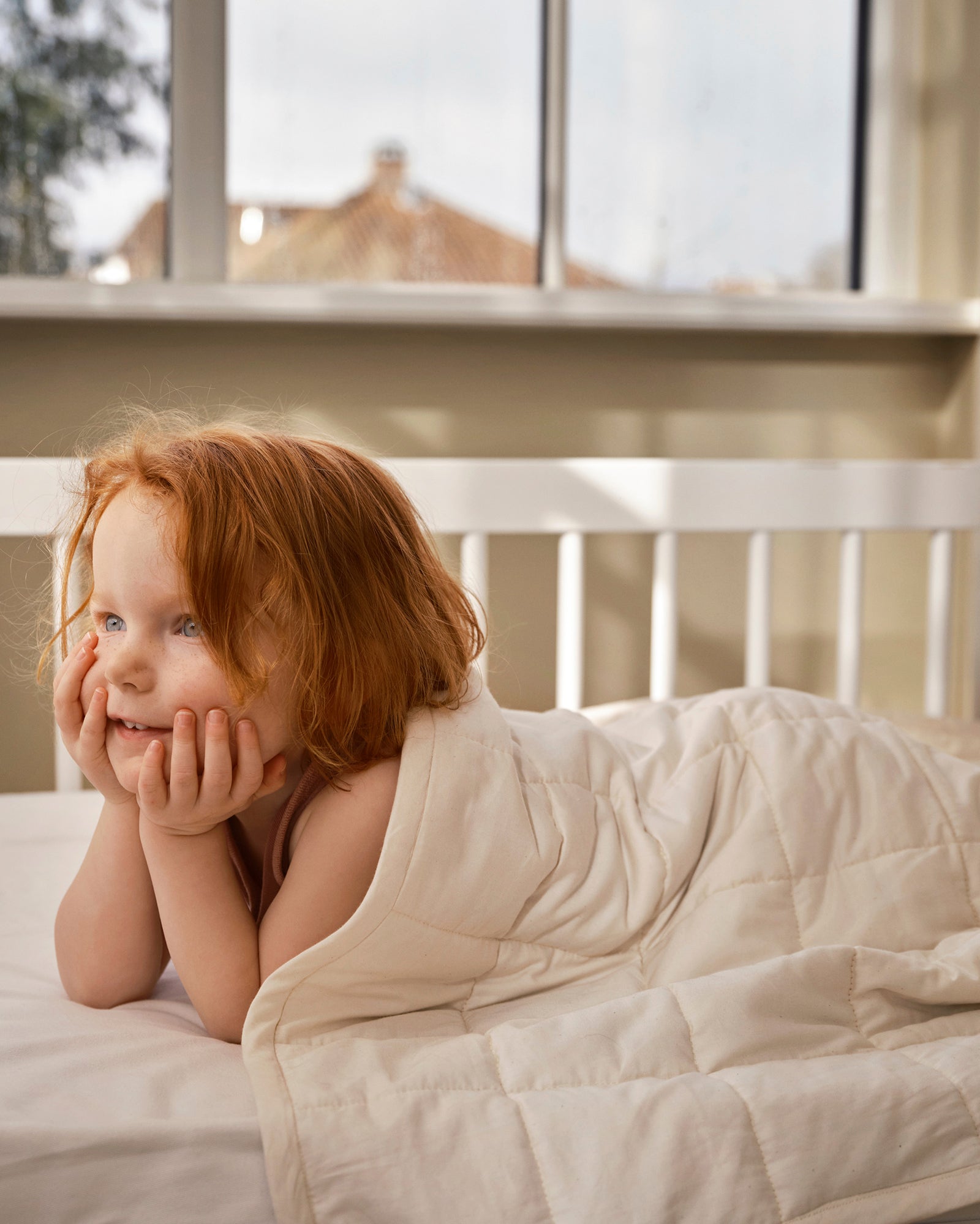 Weighted Blanket for Kids – Soft Sleep Aid for Ages 1 to 7 with Optimal Weight Distribution and Safe Cell System 2