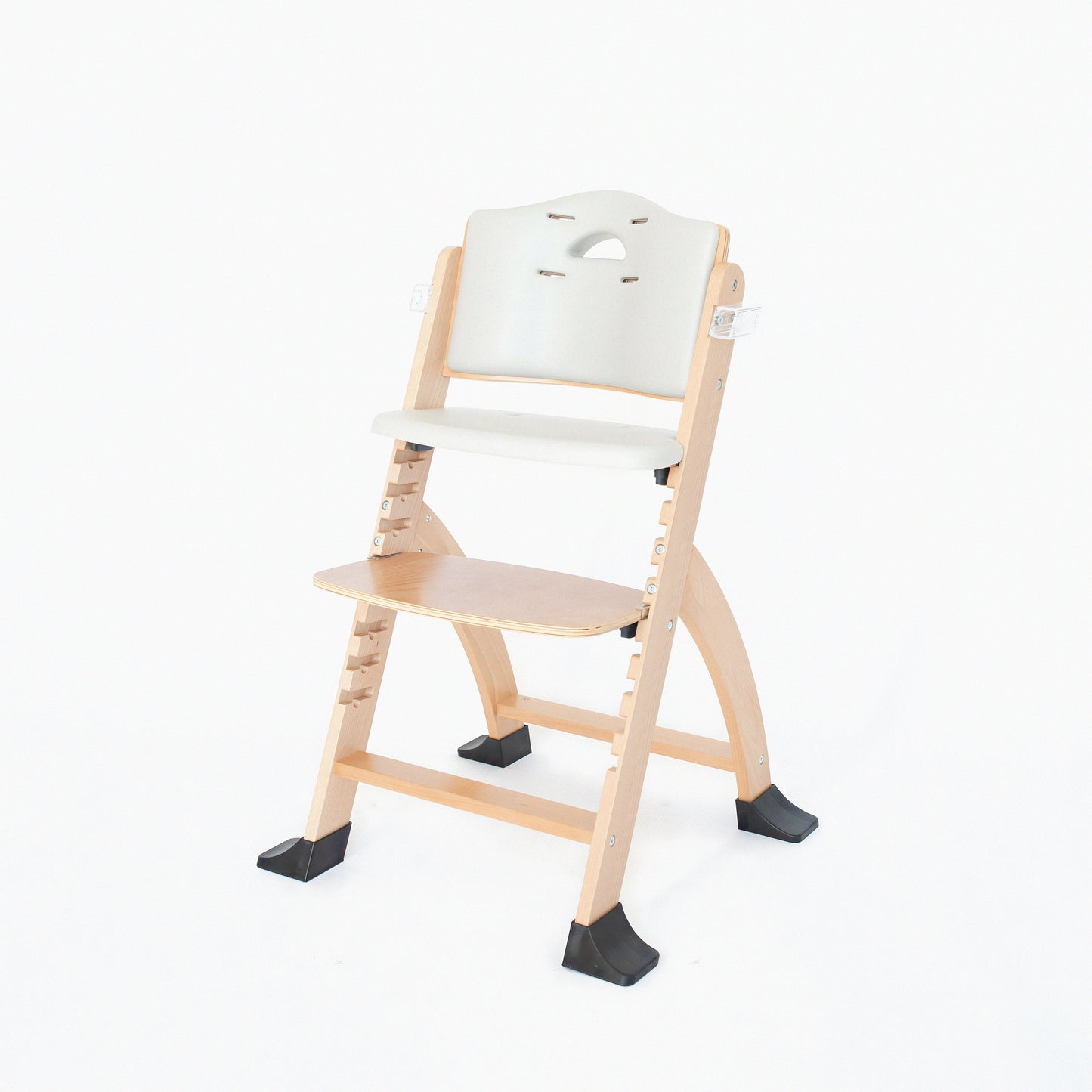 Wooden Adjustable Baby High Chair with EZ-Seat Technology – Sustainable Beechwood Design for All Ages 2