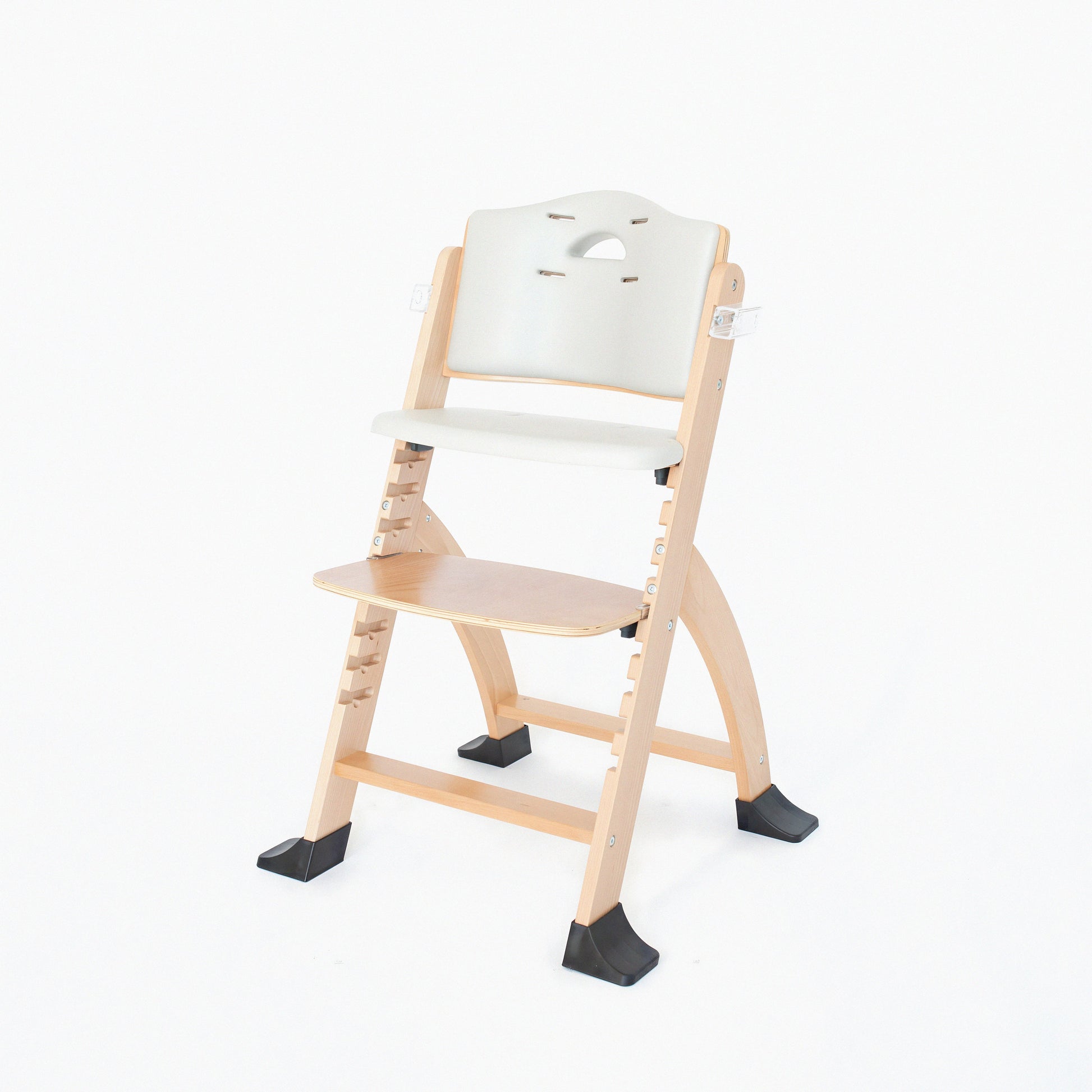 Wooden Adjustable Baby High Chair with EZ-Seat Technology – Sustainable Beechwood Design for All Ages 2
