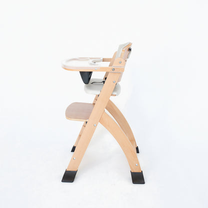 Wooden Adjustable Baby High Chair with EZ-Seat Technology – Sustainable Beechwood Design for All Ages 3