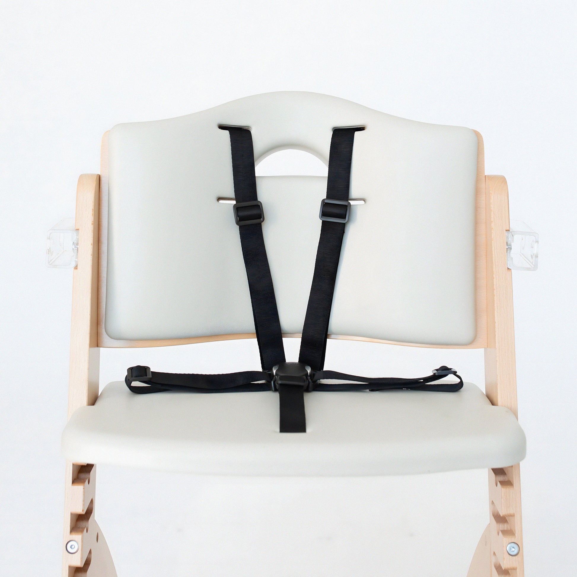 Wooden Adjustable Baby High Chair with EZ-Seat Technology – Sustainable Beechwood Design for All Ages 4