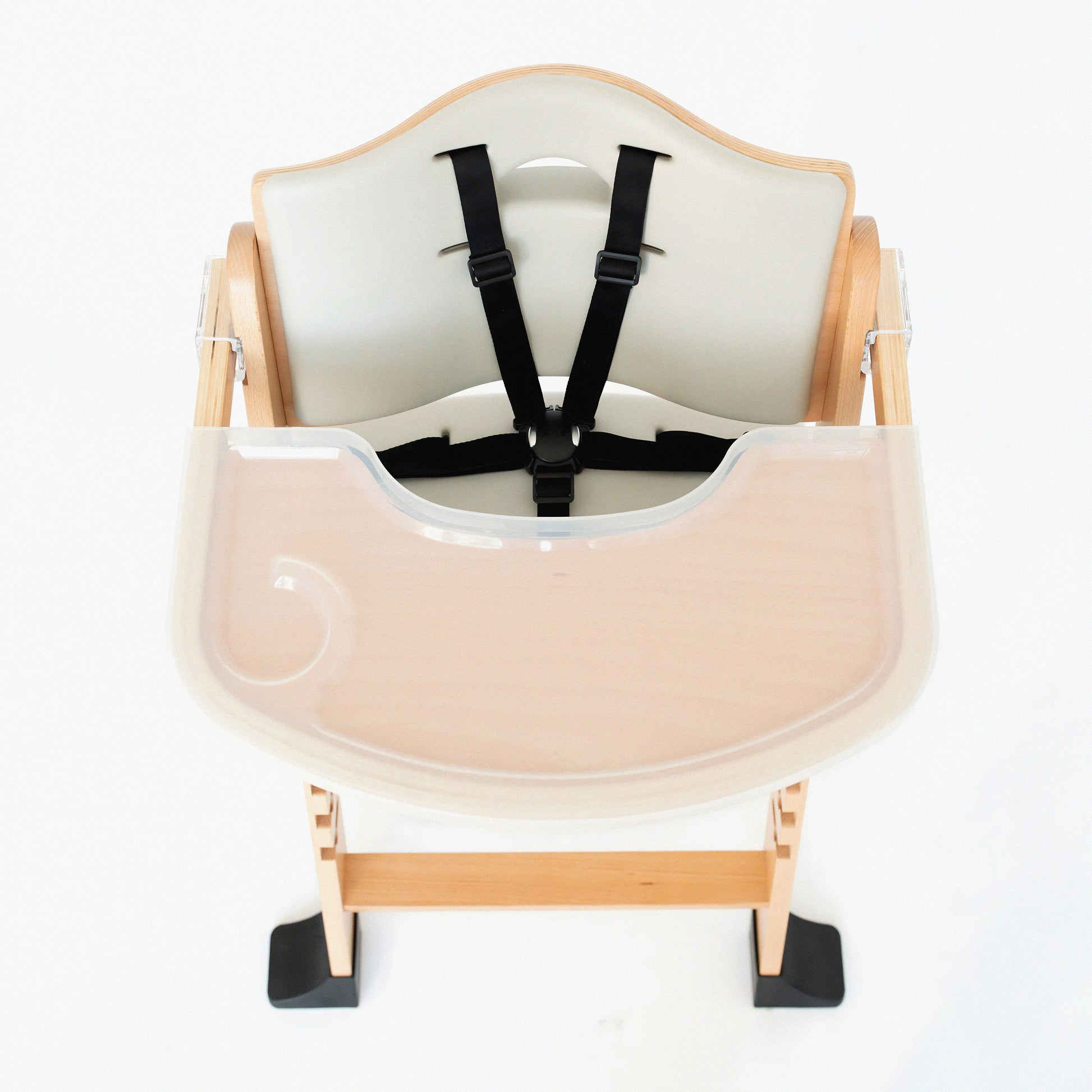 Wooden Adjustable Baby High Chair with EZ-Seat Technology – Sustainable Beechwood Design for All Ages 6