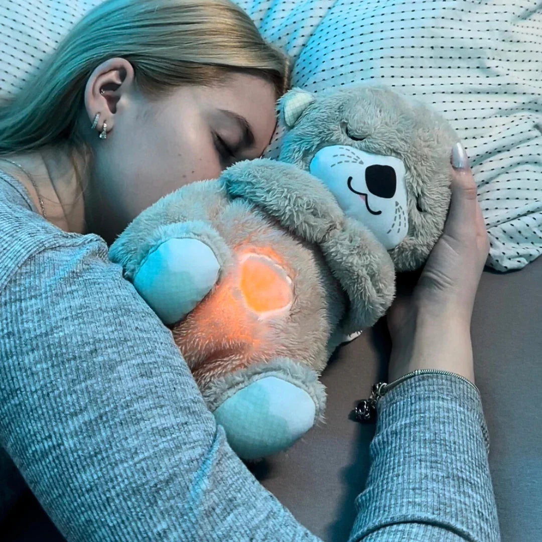  Breathing Otter – Sleep Plush Toy – Soothe and Snuggle - Cozy Otter plush