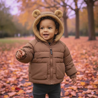 Kids Insulated Hooded Jacket